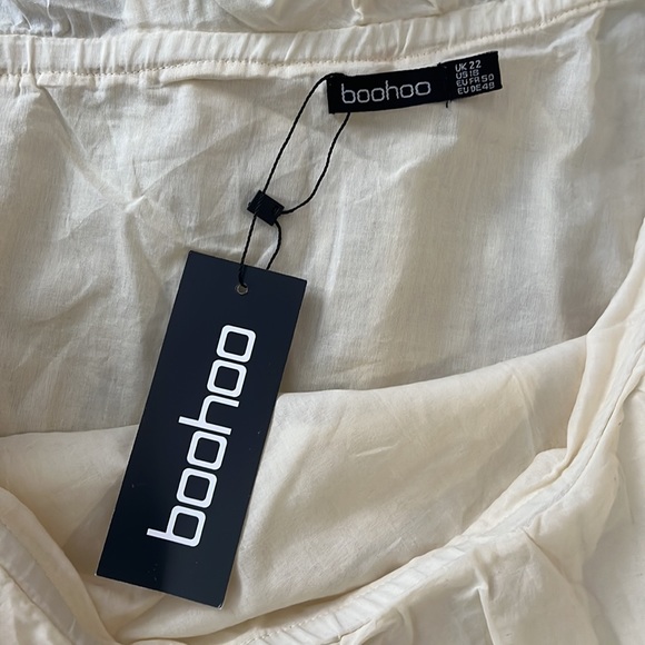 Frill one shoulder top Boohoo - Picture 3 of 4